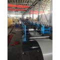 Steel gutter downspout cold roll forming machine